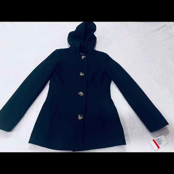 Petite XS Jason Kole Wool Coat - Picture 3 of 5